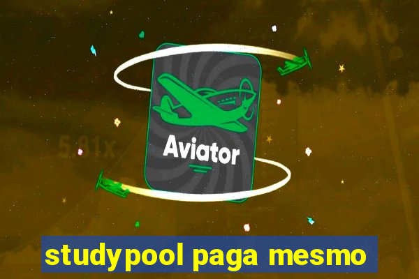 studypool paga mesmo